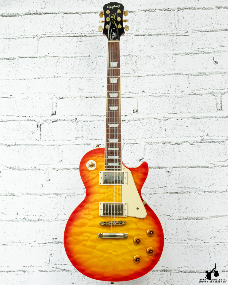 Epiphone Les Paul Ultra Quilted Cherry Burst