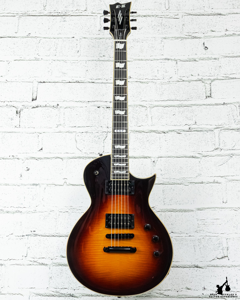 ESP E-II Eclipse FT Electric Guitar Tobacco Sunburst w/ Case (#5253)