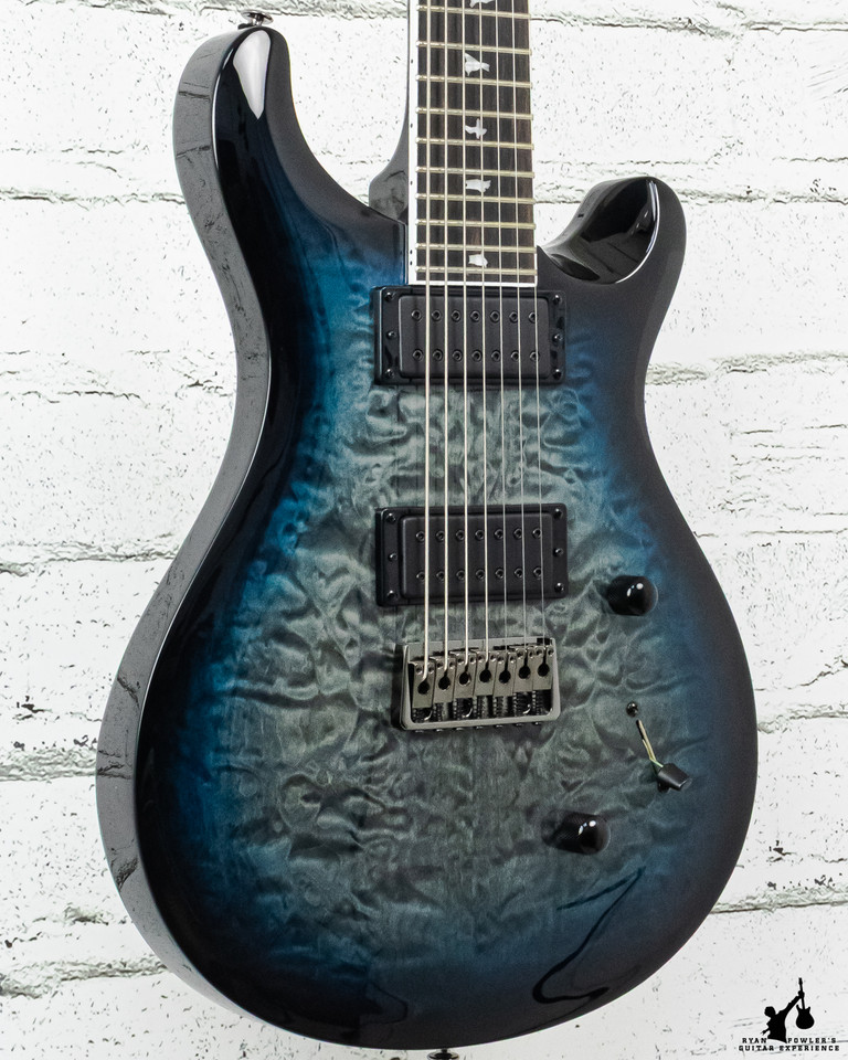 PRS SE Mark Holcomb SVN Holcomb Blue Burst w/ Bag