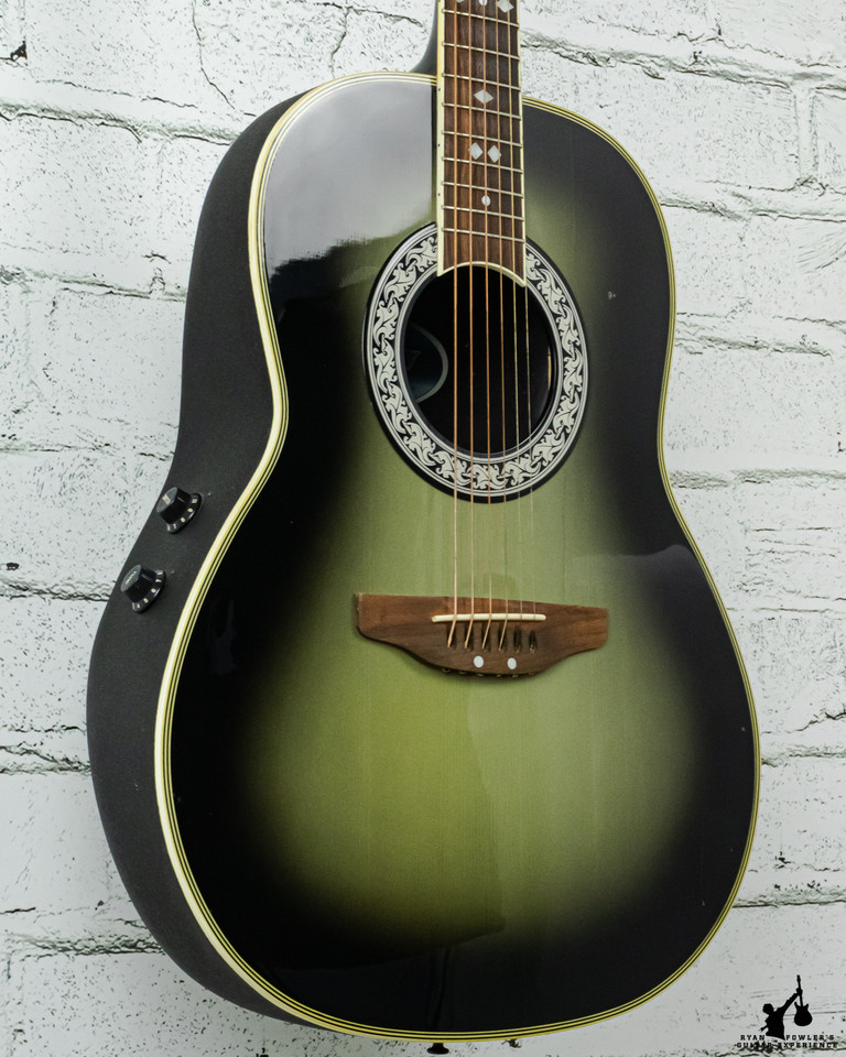 Ovation CC67 Acoustic Electric Gray Burst