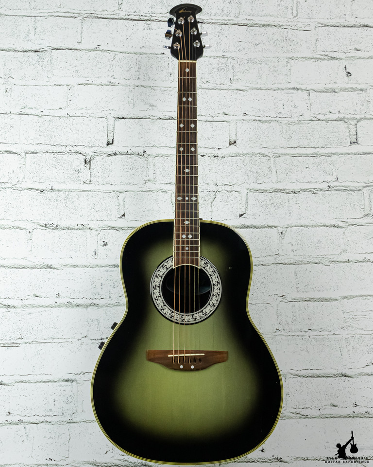 Ovation CC67 Acoustic Electric Gray Burst