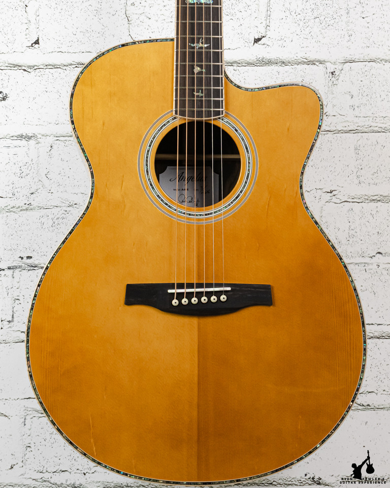 PRS A60E Angelus Acoustic-Electric Guitar Natural w/ Case (#0829)