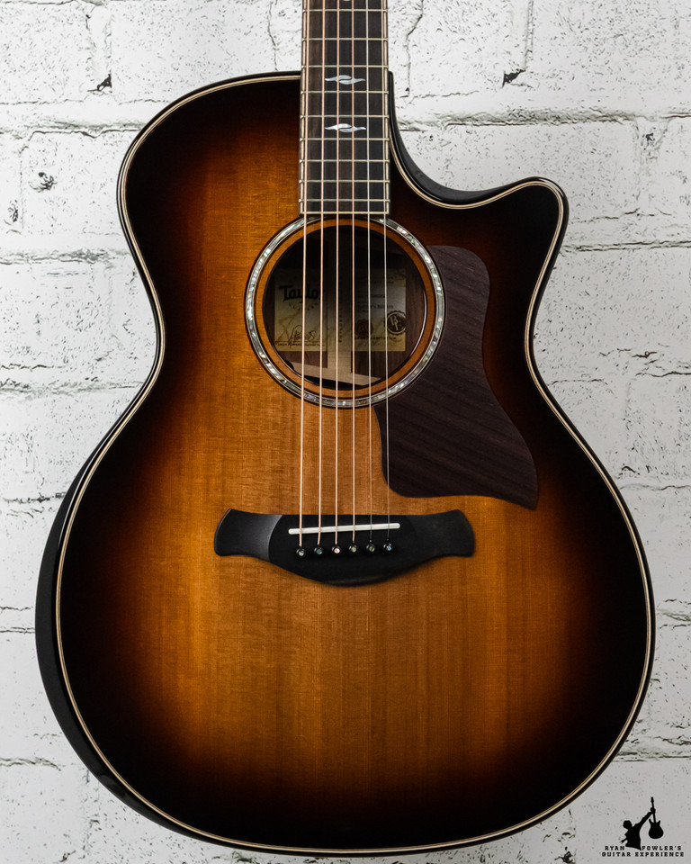 Taylor Next Generation Builder's Edition 814ce Sinker Redwood/Honduran Rosewood Shaded Edgeburst w/ Case (#6082)