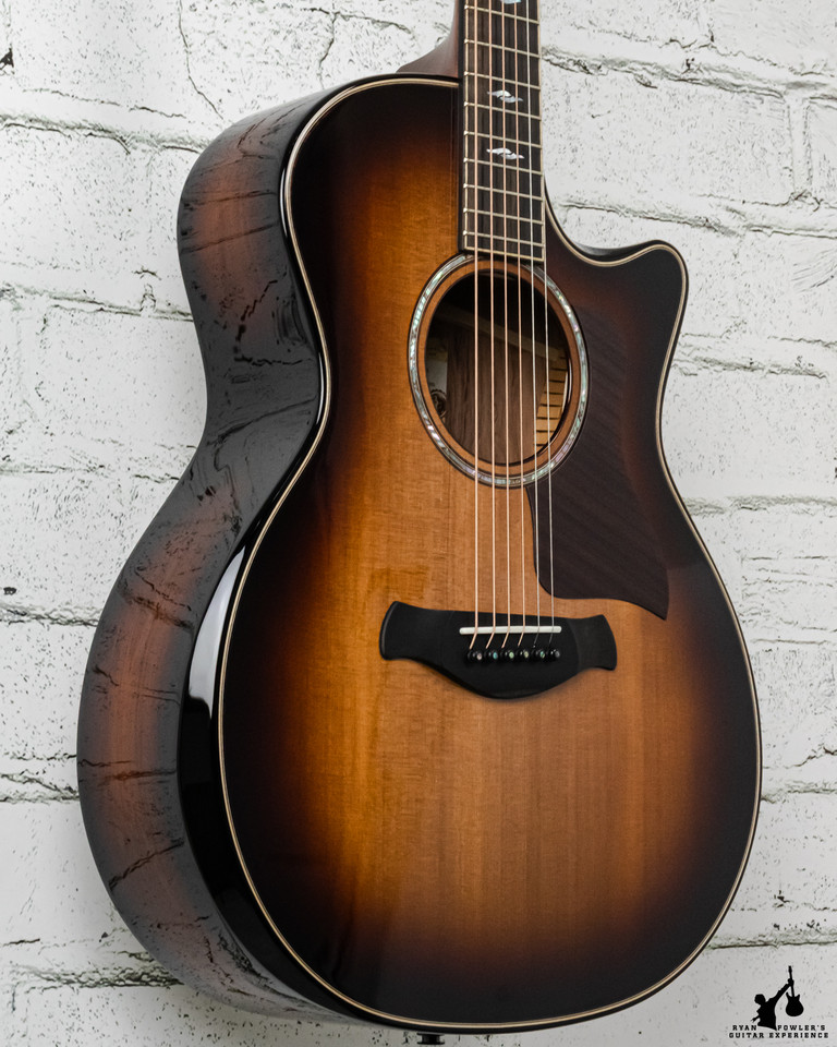 Taylor Next Generation Builder's Edition 814ce Sinker Redwood/Honduran Rosewood Shaded Edgeburst w/ Case (#6082)