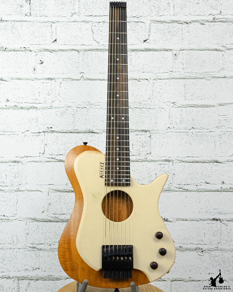 Kiesel Zeus 7 String Satin Natural w/ Bag