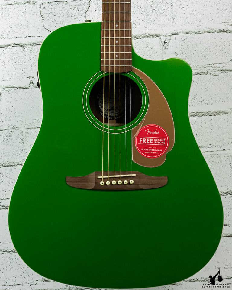 Fender California Series Redondo Green w/ Bag