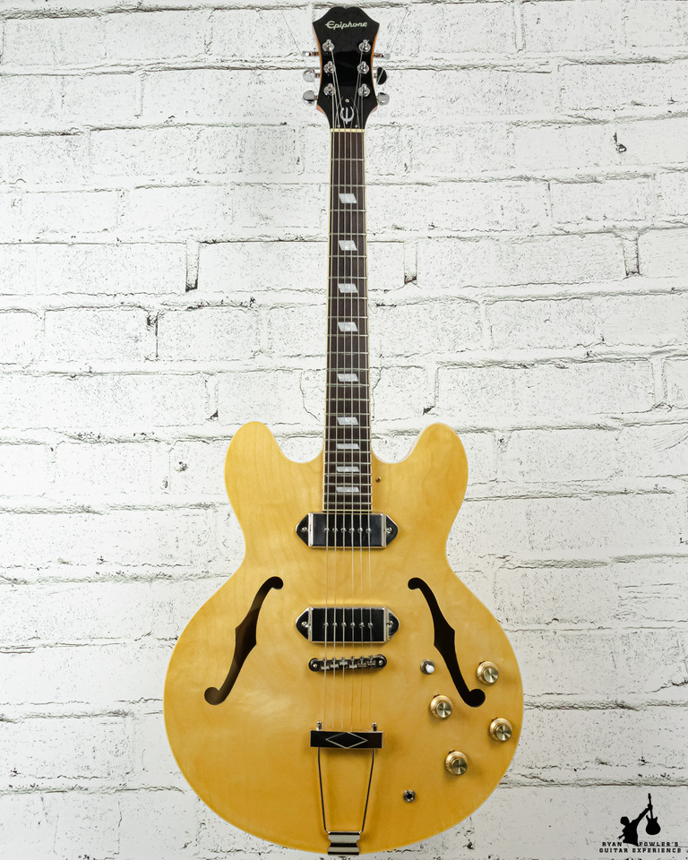 2013 Epiphone Casino Natural w/ Bag