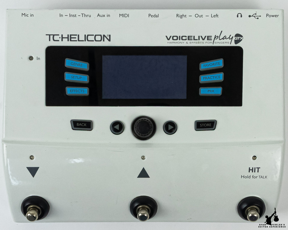 TC Helicon VoiceLive Play GTX - White