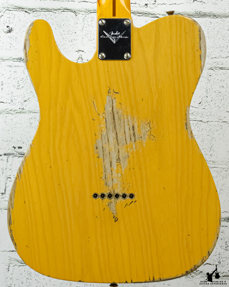 2022 Fender Custom Shop 51 Tele Heavy Relic Butterscotch w/ Case