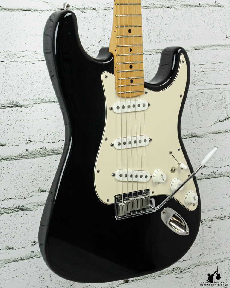 1989 Fender American Standard Strat Black -OHSC