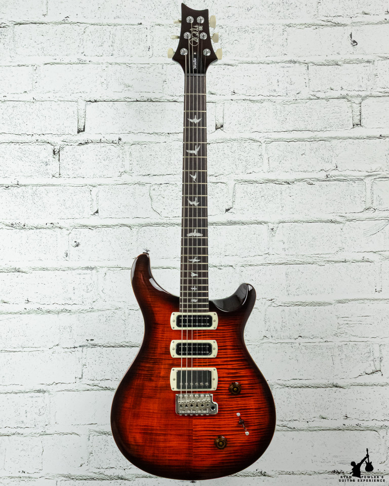 PRS SE Studio Orange Tiger Smokeburst w/ bag (#7585)