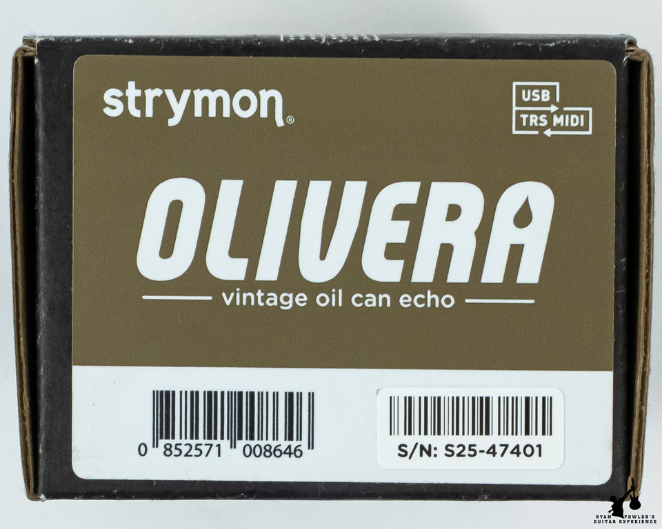 Used Strymon Olivera Vintage Oil Can Echo