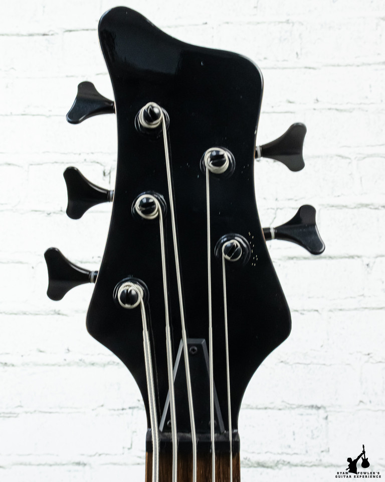 Flyoung 5 String Neck Through Body Electric Bass Guitar with Burl Maple Veneer