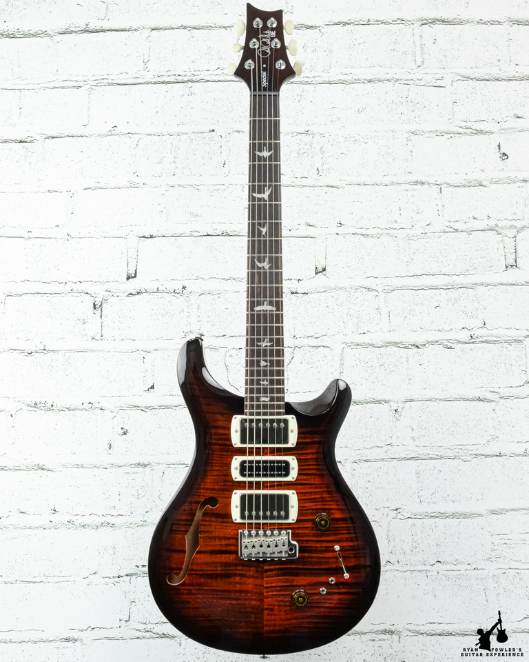 PRS SE Special Semi-Hollow Orange Tiger Smokeburst w/ bag (#8044)