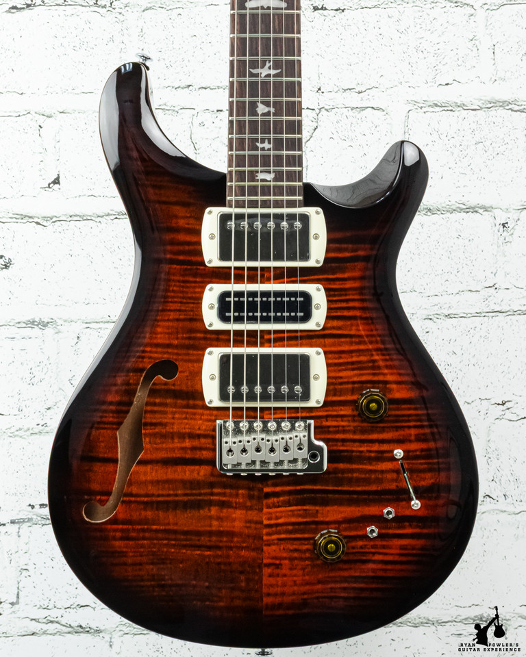 PRS SE Special Semi-Hollow Orange Tiger Smokeburst w/ bag (#8044)