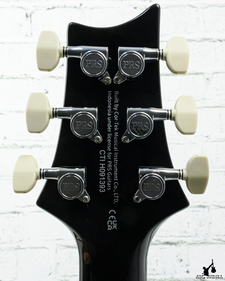 PRS SE Custom 24 Black Gold w/ Bag (#1393)