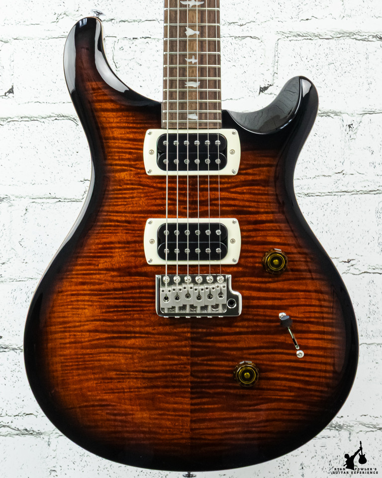 PRS SE Custom 24 Black Gold w/ Bag (#1393)
