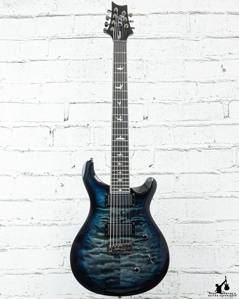 PRS SE Mark Holcomb SVN Holcomb Blue Burst w/ Bag (#6087)