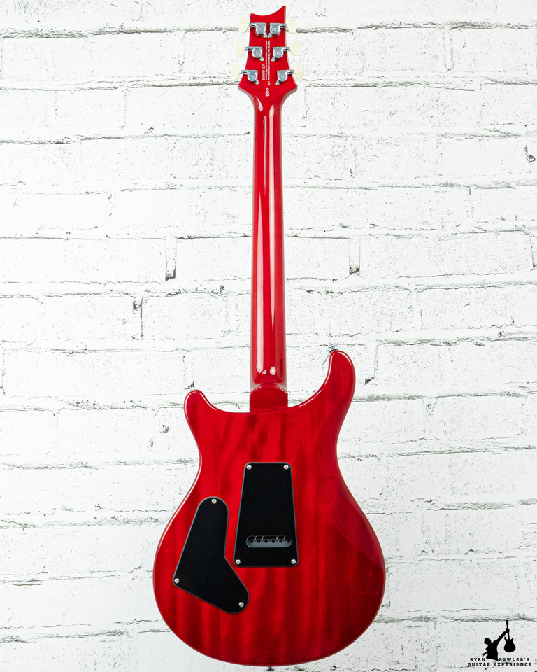 PRS SE Custom 24 Charcoal Cherry Burst w/ Bag (#6532)