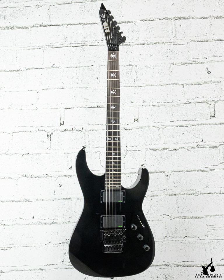 ESP LTD KH-602 Kirk Hammett Signature Electric Guitar Black w/ Case
