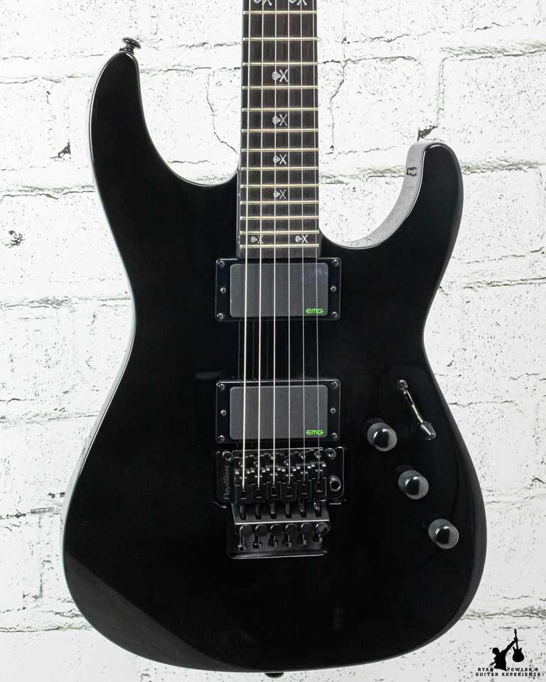 ESP LTD KH-602 Kirk Hammett Signature Electric Guitar Black w/ Case