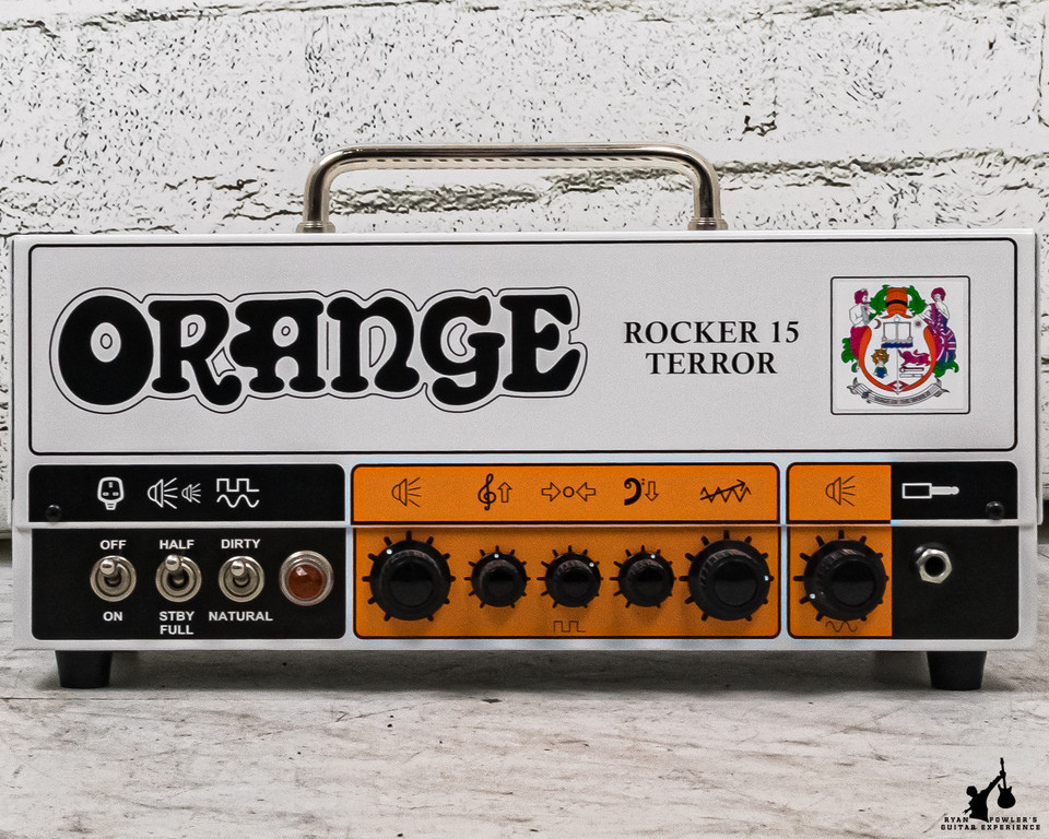 Orange Rocker 15 Terror Head 15w w/bag and Ftsw
