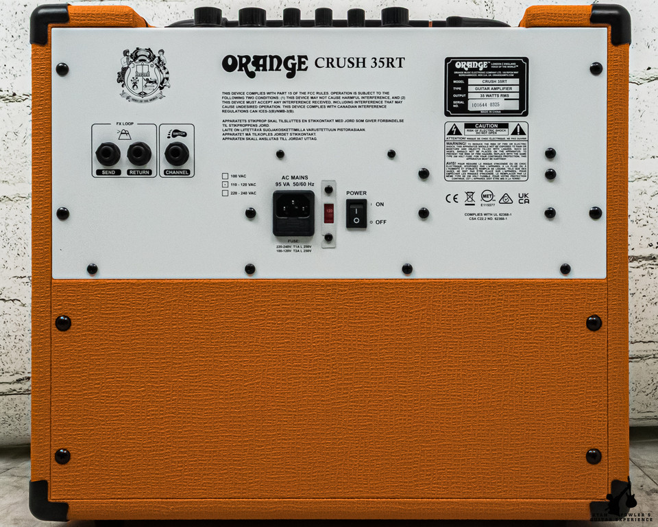 Orange 35RT Amp w/FootSwitch