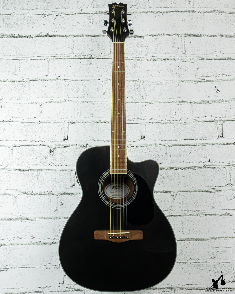 Mitchell O120CEMB Acoustic Black