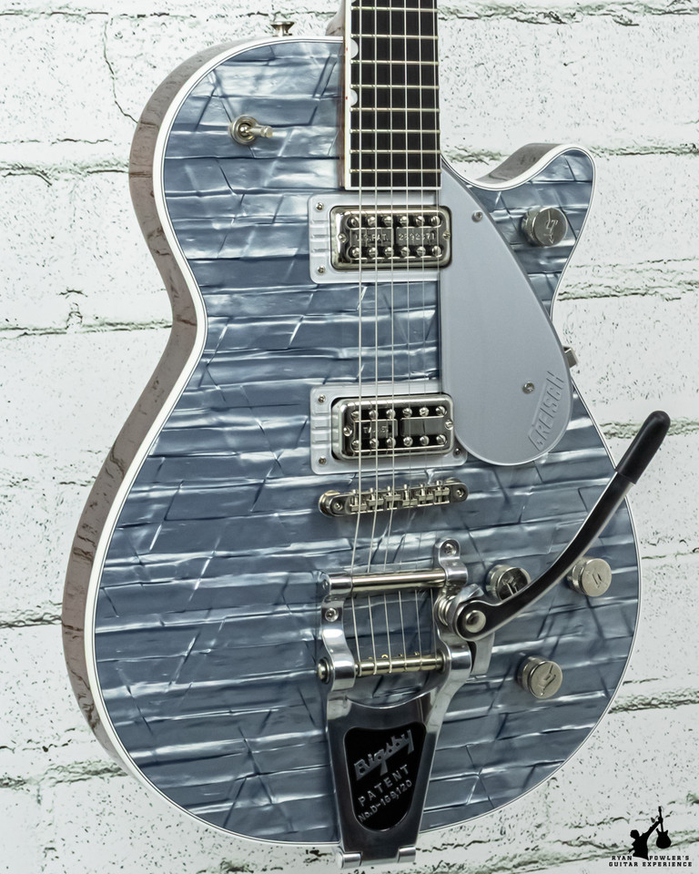 2018 Gretsch G6129T Players Edition Blue Pearl Jet FT with Bigsby w/ OHSC