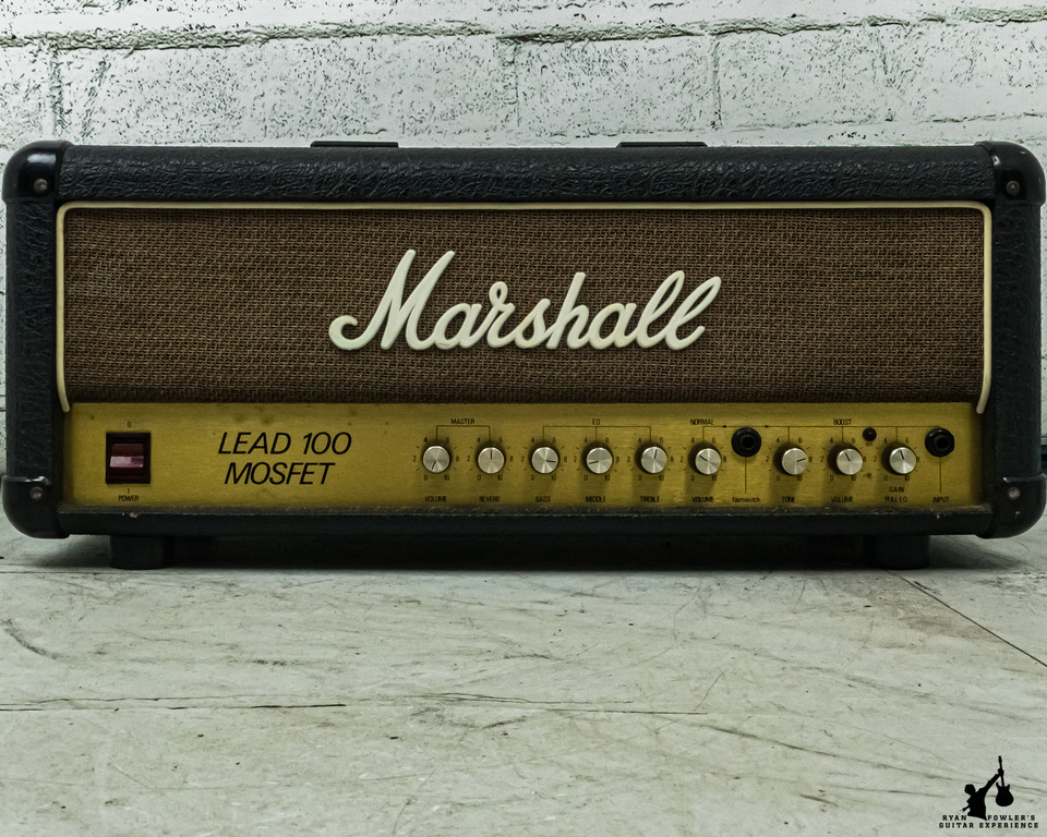 1980s Marshall Lead 100 Mosfet 3210 w/footswitch
