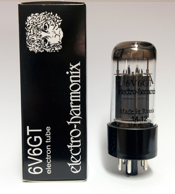 Electro Harmonix 6V6EH Power Tube Matched Pair