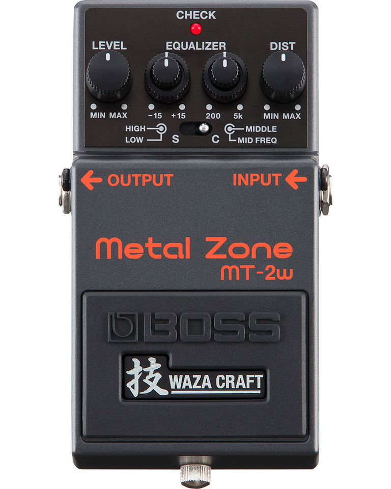 BOSS MT-2W Waza Craft Metal Zone