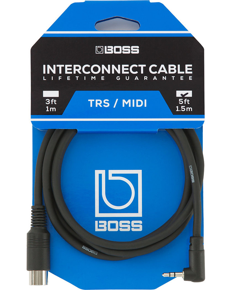 BOSS BMIDI-5-35 5ft MIDI to 3.5mm Cable
