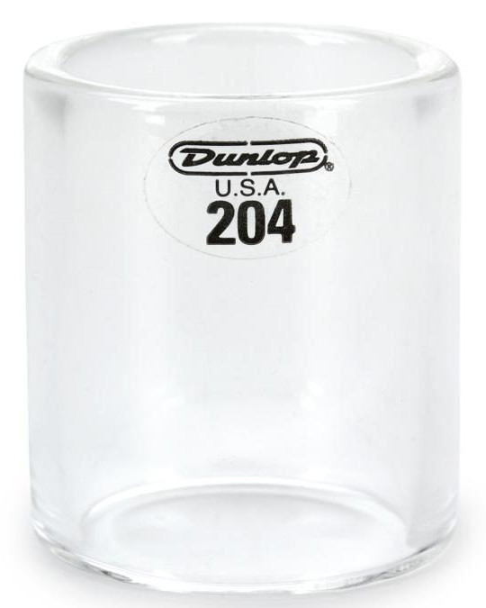 Dunlop 204 Pyrex Glass Slide - Regular Wall Thickness - Medium Knuckle