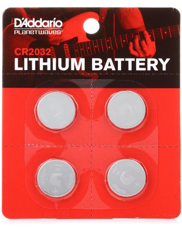 Planet Waves PW-CR2032-04 Battery 4 Pack