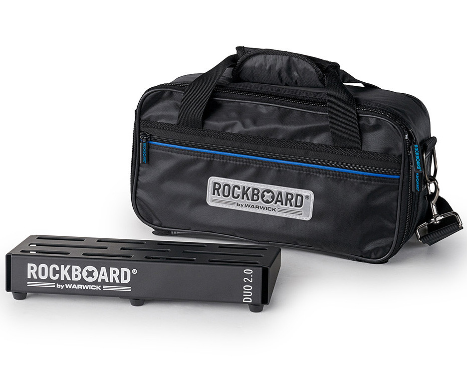 Rockboard Duo 2.0 Pedalboard w/ Pro Gig Bag