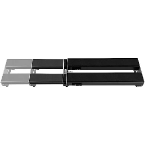D'Addario XPND PEDALBOARD Telescopically Expanding 2 Rail System Small Black