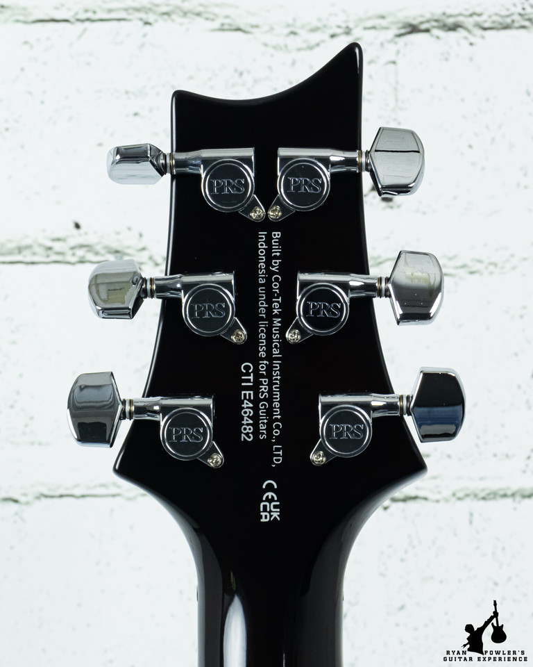 PRS SE Custom 24 Black Gold w/ Bag (#6482)