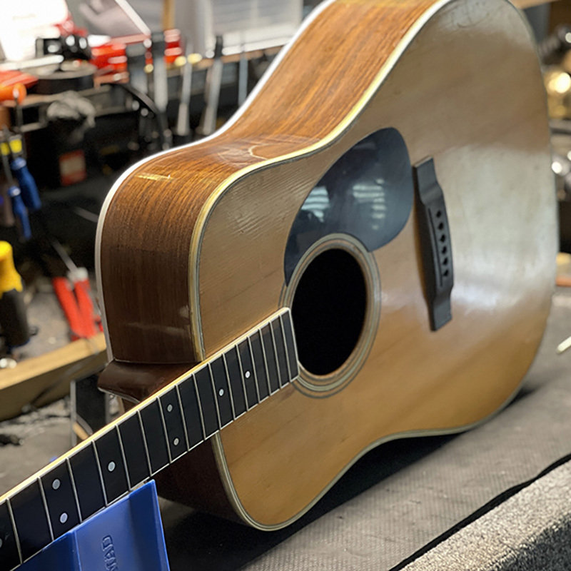 Acoustic guitar restoration at RFGE