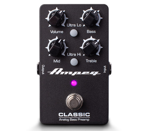 ギター Ampeg Classic Analog Bass Preamp Ampeg Classic Analog Bass Preamp Pedal | Sweetwater
