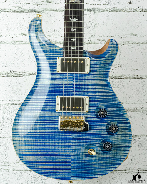 PRS DGT 10-Top Bird Inlays Faded Blue Jean w/ case