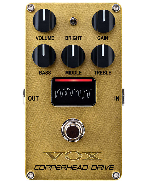 Vox Copperhead Drive Valve Distortion Pedal - Free Shipping