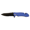 KNF-BR002-RBL-LSR: Royal Blue 4.5in Rescue Knife