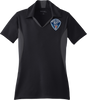 FPD-LST655-EMB: Women's Side Blocked Micropique Sport-Wick Polo