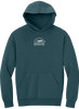 AQD-DT6150-EMB-CYN: Deep Cyan Heavyweight Fleece Hoodie