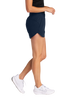 AQD-LST484-HTV-TNVY: Women's True Navy Repeat Swift Short