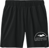 AQD-ST485-HTV-BLK: Men's Black Repeat 7" Short