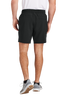 AQD-ST485-HTV-BLK: Men's Black Repeat 7" Short