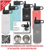 AQD-LWB202-LSR: Vacuum Insulated Water Bottle