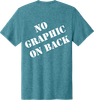 AQD-PC43-VTEALH-JRT-SCR: Adult Vivid Teal Heather Jr. Tournament Tee
